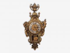 Louis XV Figural Cartel Clock Dore Bronze France 19th Century - 4802424