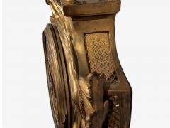 Louis XV Figural Cartel Clock Dore Bronze France 19th Century - 4802432