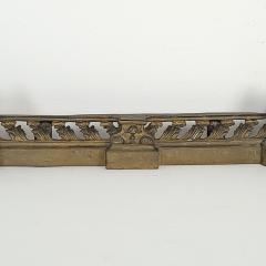 Louis XV Gilt Brass Fireplace Guard or Chenet - 3956319