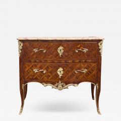 Louis XV Kingwood And Parquetry Commode - 3745687