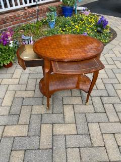 Louis XV Parquetry Occasional Table Circa 1760 - 2550026