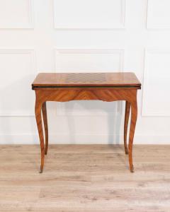 Louis XV Period Game Table in Rosewood Marquetry France 18th Century - 4481089