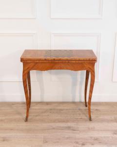 Louis XV Period Game Table in Rosewood Marquetry France 18th Century - 4481094