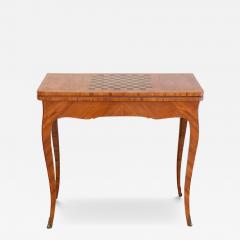 Louis XV Period Game Table in Rosewood Marquetry France 18th Century - 4483672