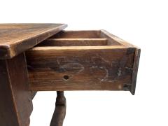 Louis XV Provincial Oak Farm Table - 4506920