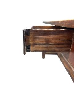 Louis XV Provincial Oak Farm Table - 4506958