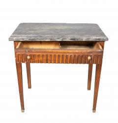 Louis XV Provincial Walnut Side Table - 4723330