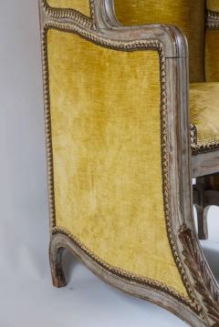 Louis XV Style Bergere or Armchair of Unusual Form France circa 1890 - 788670