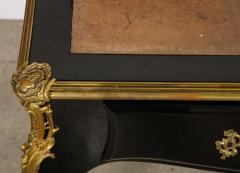 Louis XV Style Black Lacquered Desk - 1889542