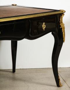 Louis XV Style Black Lacquered Desk - 1889544