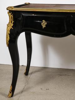 Louis XV Style Black Lacquered Desk - 1889545