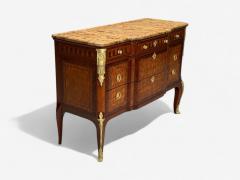 Louis XV Style Block Front French Commode Kingwood Bronze 19th Century - 3979320