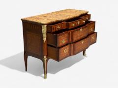 Louis XV Style Block Front French Commode Kingwood Bronze 19th Century - 3979324