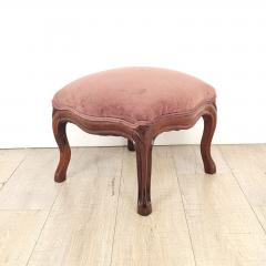 Louis XV Style Carved Stool France 1920s - 3392693