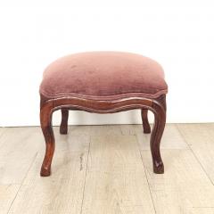 Louis XV Style Carved Stool France 1920s - 3392694