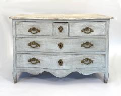 Louis XV Style Chest of Drawers in a White Patina circa 1880 - 4567761