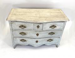 Louis XV Style Chest of Drawers in a White Patina circa 1880 - 4567763