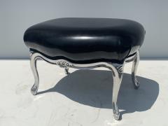 Louis XV Style Fauteuil and Foodrest in Solid Aluminum - 1025041