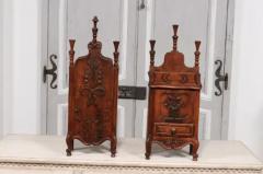 Louis XV Style French Farinerio Flour Boxes with Carved Floral D cor Sold Each - 3564632