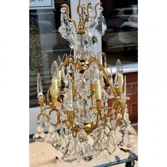 Louis XV Style Gilt Bronze French Crystal Chandelier - 3523309