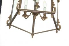 Louis XV Style Gilt Bronze Hexagonal Hall Lantern - 3063311