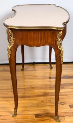 Louis XV Style Gilt Bronze Mounted Bois Satin Writing Table - 1081353