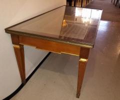 Louis XV Style Glass Top Jansen Style Coffee Table - 3005199