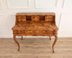 Louis XV Style Tiered Desk In Burr Walnut 19th Century - 4451765