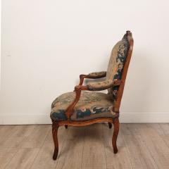 Louis XV Tapestry Armchair circa 1740 - 2613230