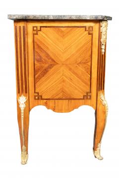 Louis XV Transitional Tulipwood And Kingwood Commode By Boudin - 4243398