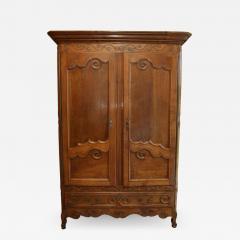 Louis XV Walnut Armoire - 780657