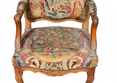 Louis XV Walnut Childs Armchair - 4643485