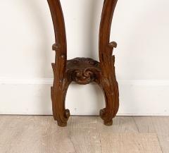 Louis XV Walnut Petit Console with Br che dAlep Marble circa 1750 - 2827312