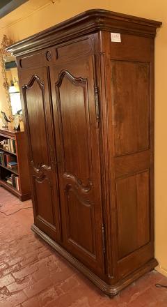 Louis XV Wardrobe In Oak 18 Century - 2430061