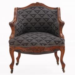 Louis XV style Carved Boudoir Chair C 1910 Perfect for your dog or cat  - 4598384