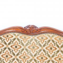 Louis XV style full size Bed with curved footboard  - 3242931