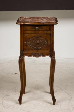 Louis XV style walnut bedside commode - 4668671