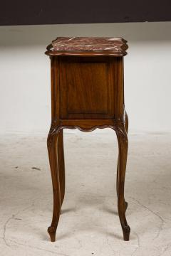 Louis XV style walnut bedside commode - 4668672