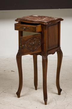Louis XV style walnut bedside commode - 4668674