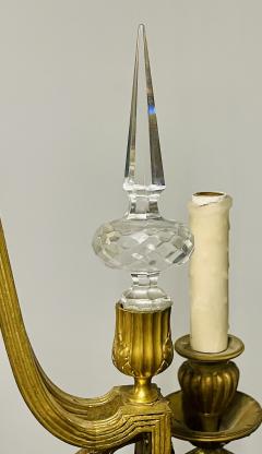 Louis XVI 19th Century Dore Bronze Chandelier Six Light Estate Item - 2511985
