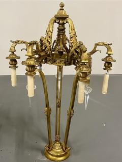 Louis XVI 19th Century Dore Bronze Chandelier Six Light Estate Item - 2511993