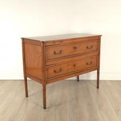 Louis XVI Fruitwood Commode with Brass Inlay France or Italy circa 1800 - 4091797