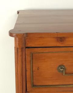 Louis XVI Fruitwood Commode with Brass Inlay France or Italy circa 1800 - 4091800