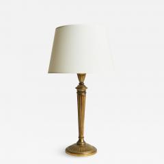 Louis XVI Gilded Bronze Table Lamp - 2149979
