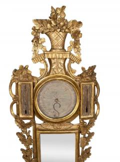 Louis XVI Giltwood Barometer - 4152509