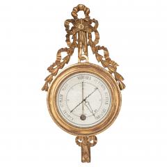 Louis XVI Giltwood Barometer - 4246522
