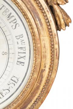 Louis XVI Giltwood Barometer - 4246709