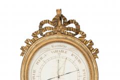 Louis XVI Giltwood Barometer - 4292640