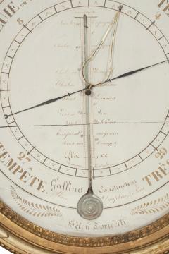 Louis XVI Giltwood Barometer - 4292653