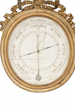 Louis XVI Giltwood Barometer - 4292669